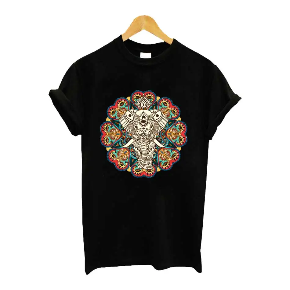 Iron-On Transfer For Clothing Beautiful Mandalas DIY A-Level Washable T-Shirts /Hoodie Thermo Stickers Fashion Patches Appliqued