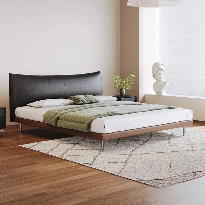Leg Support Cabinets Beds Fancy Queen Size Bedroom Modern Bed Lounge Sleeping Double Letto Matrimoniale Home Accessories