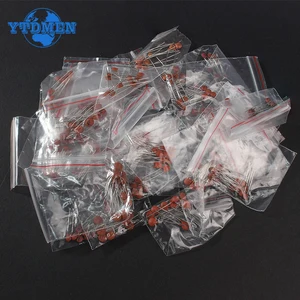 300 adet/960 adet bir Dizi Kapasitörler Seramik 2pF-0.1 uF, elektronik bileşenler, kapasitör Çeşitli Kiti Örnekleri DIY Çeşitli elektronik bileşenlerde 6 büyük satış - №4