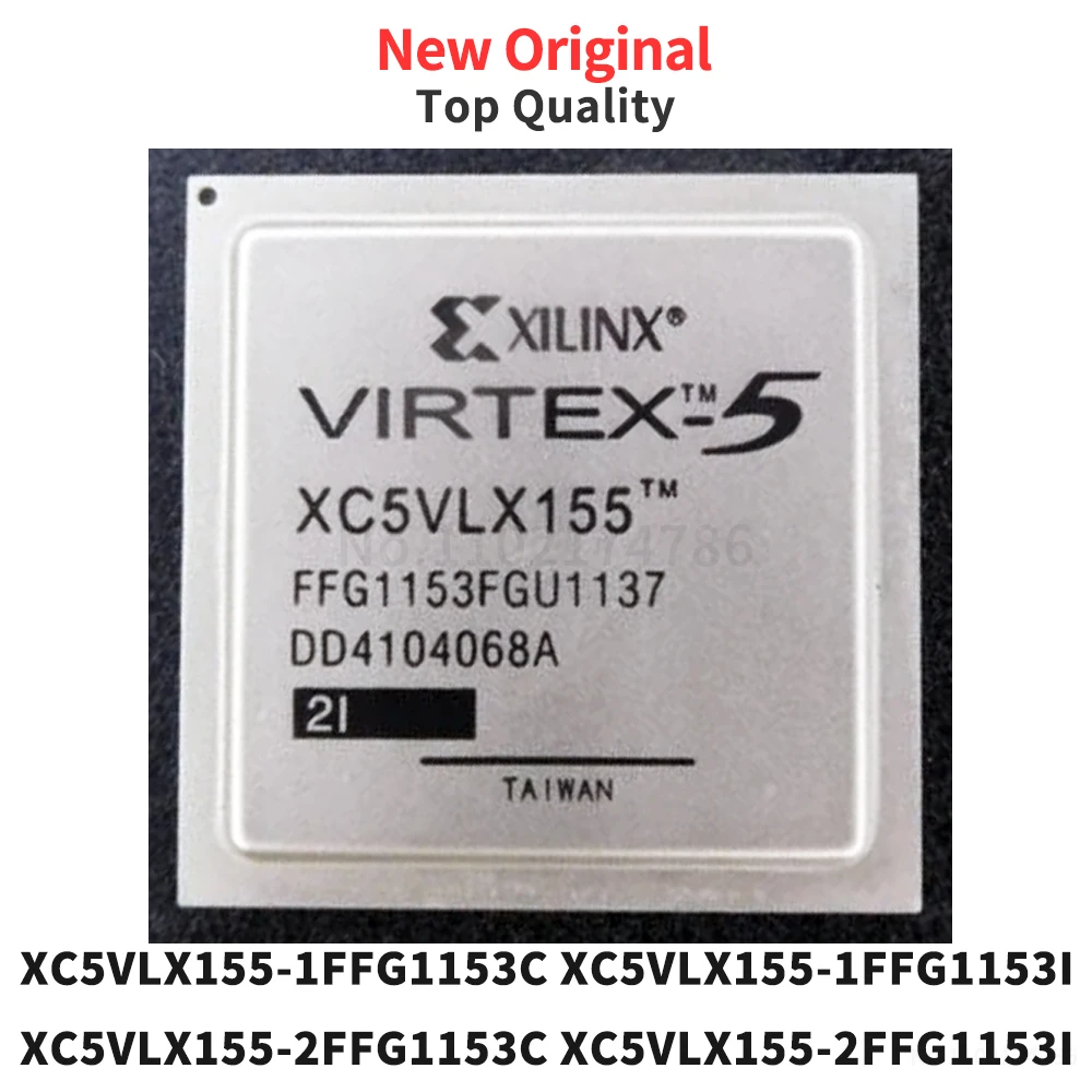 (1 Piece) XC5VLX155-1FFG1153C XC5VLX155-1FFG1153I XC5VLX155-2FFG1153C XC5VLX155-2FFG1153I BGA Original XC5VLX155 FFG1153