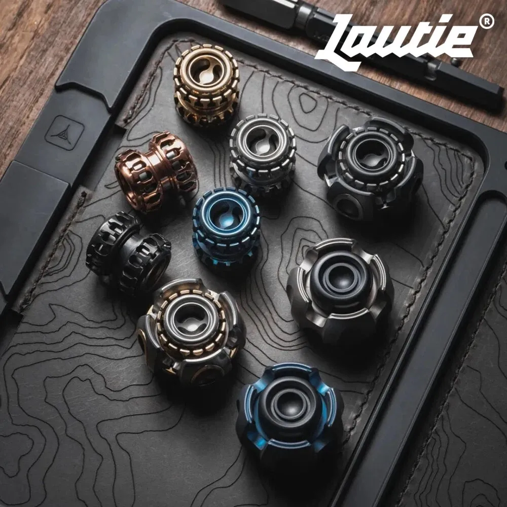 LAUTIE Noiz-O Fidget Spinner Noiz Series Family Armor Shell × ปุ่มรูปมงกุฎ × โครงสร้างเชื่อมต่อ Fidget Spinner