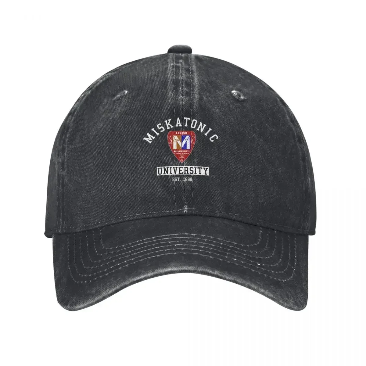 

Best Miskatonic University emblem realistic logo design Baseball Cap Anime |-F-| hiking hat Men's Women's