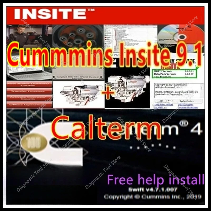 Latest FOR Cummins Insite 9.1/ 8.9+ keygen, no Expired (with Fleet Counts, Zap-It,OEM Zap-It)+calterm software free help install