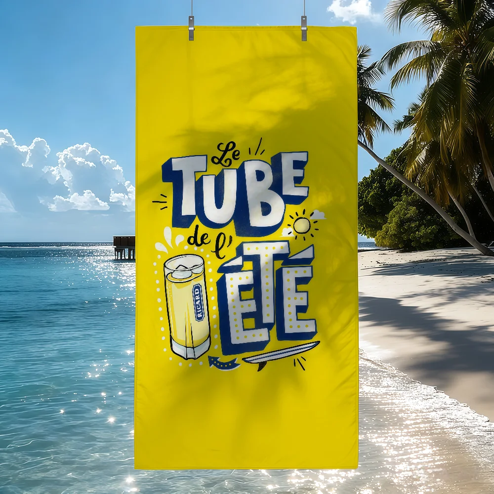Fashion print R-RicardS Towel Drying Bath Towel Applicable To Light Swimming Camping Yoga Beach Out