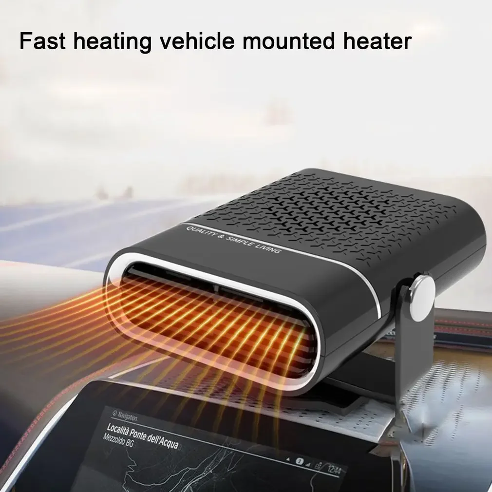 Vehicle Mounted Air Heater Fan Heater - Winter Warm Air Locomotive Heating Defroster & Demister