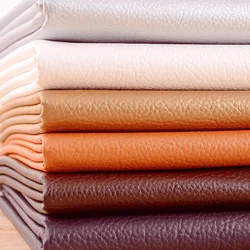 Faux PU Leather Upholstery Fabric DIY Sewing Bags Car Seat Home Decor Soft Artifical Imitation Soft Leather 0.7mm By The Meter