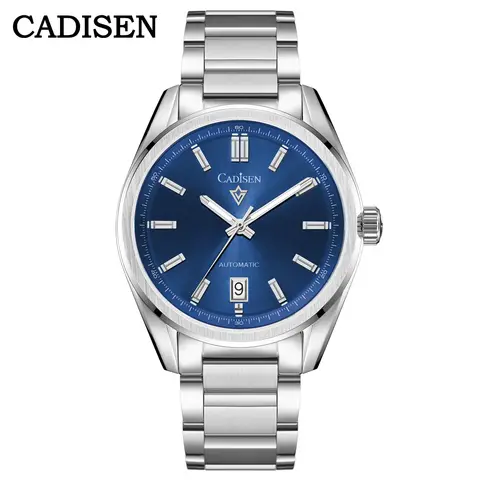 CADISEN C8227 Men Watches NH35 Men Mechanical Wristwatch Automatic Luxury Watch For Men AR Sapphire Waterproof Reloj Hombre 2024