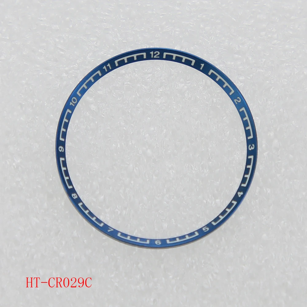 تصميم 12 ساعة 316L من الفولاذ المقاوم للصدأ SKX007 Super C1 حلقة فصل الساعة المضيئة باللون الأخضر