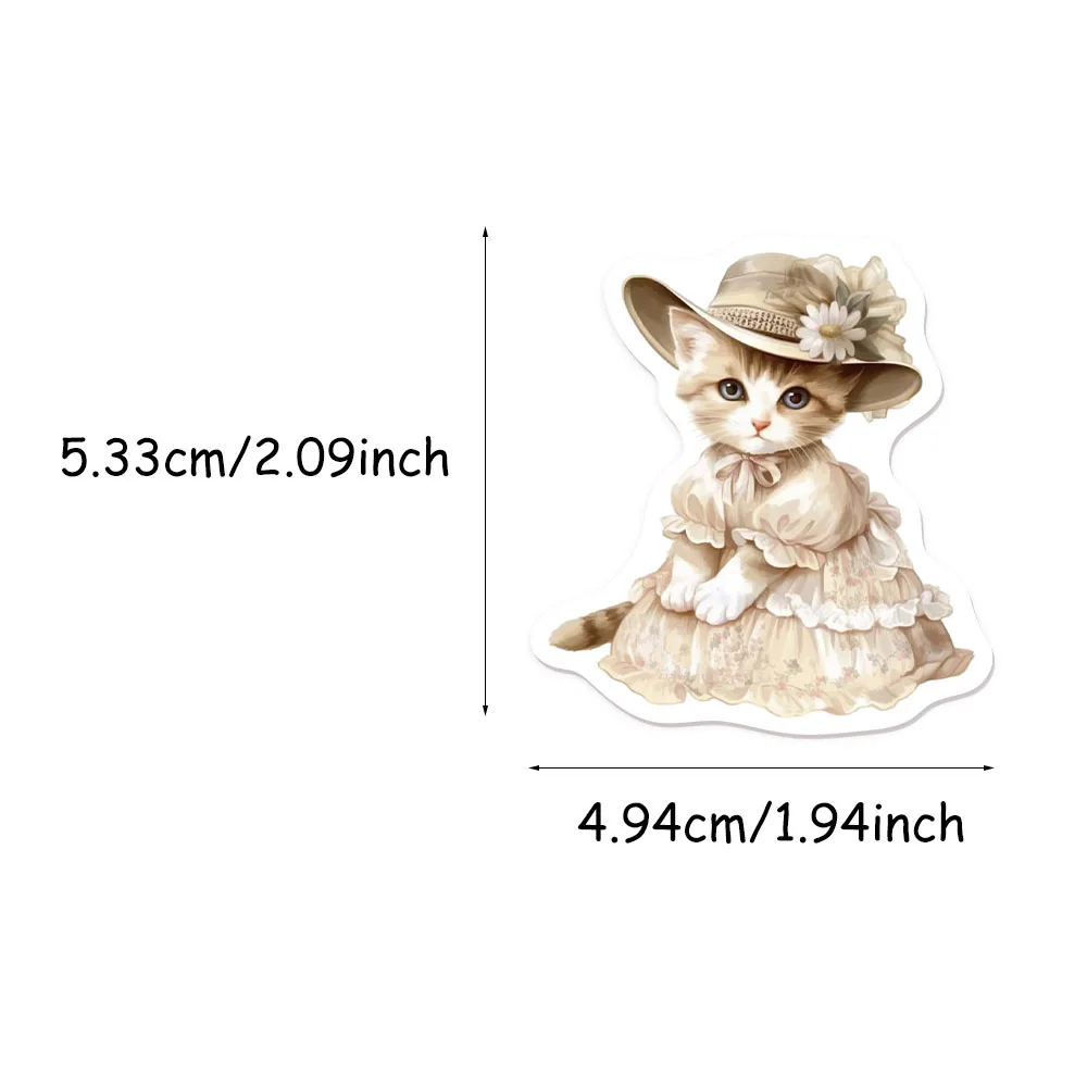 50 قطعة من ملصقات جرافيتي ليتل فريش من عصر النهضة البيضاء الإبداعية، دفتر الأمتعة، ملصق مكبر الصوت، ملصق مقاوم للماء #4