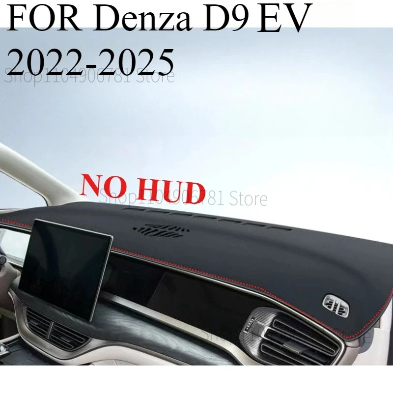 

FOR Denza D9 EV 2022-2025 Car Dash Mat Dashmat Dashboard Mat Cover Sun Shade Dash Board Cover Carpet Accessories