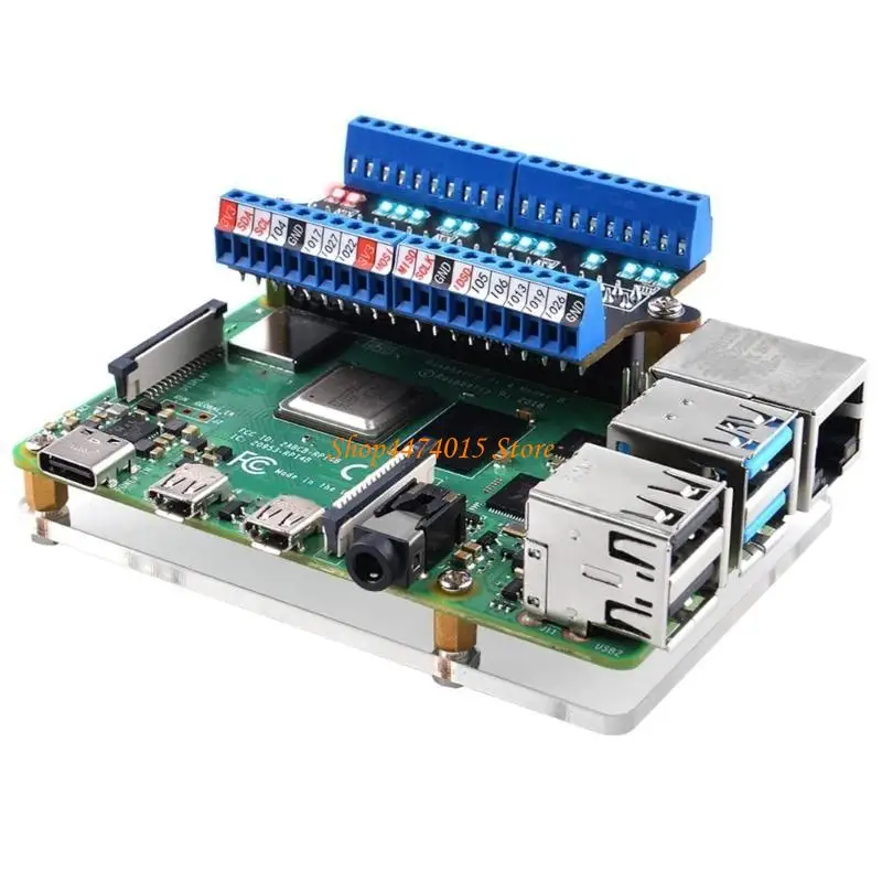 

K1AA Metal Case for 4B Terminal Board with LED & Screw Terminals