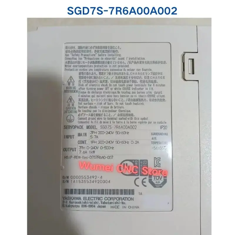 

Б/у тест ОК для драйвера YASKAWA SGD7S-7R6A00A002