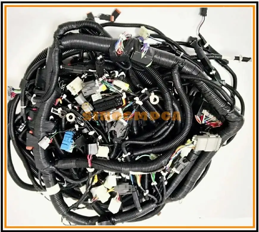 

SAA6D125E-5 Main External Wiring Harness X21-126-3768TS 208-06-76831 208-06-76710 208-06-76113 For Komatsu PC400-8 PC450-8