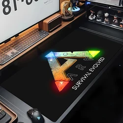 PC Mousepad ARK Survival Evolved Play Mats Pc Accessories Rubber Office Carpet Computer Desks Decoration Dinosaur Xxl Table Mat