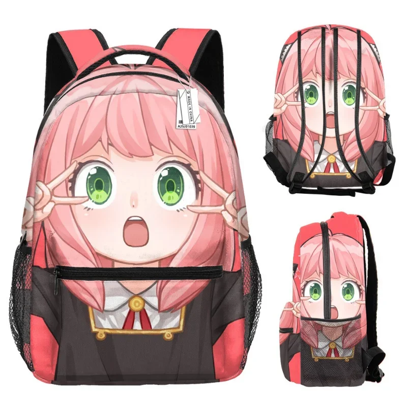 Spy X Family Anya Forger Backpack Print Anime College Student Cosplay School Bags Travel Laptop Kawaii Female Male Mochilas Gift