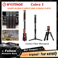 iFootage Cobra 3 III C180F-P Camera Monopod with Pedal Locking Control, 71\