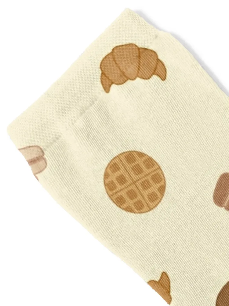 snack time Socks professional running sheer with print tennis Luxury Woman Socks Men's