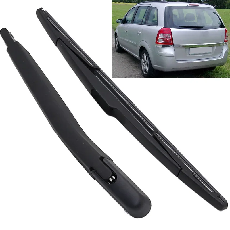 

14" Rear Windshield Wiper Blade and Arm Set For Vauxhall Opel Zafira B A05 2005-2012 Back Window Windscreen Glass Blades Brushes