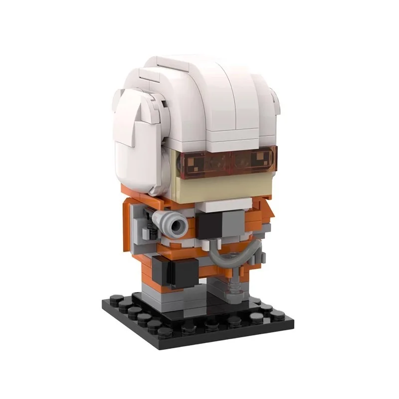 MOC Famous Star Movie Action Figures Brickheadz Set Building Blocks Model Collection Bricks DIY Education Toy Christmas Kid Gift