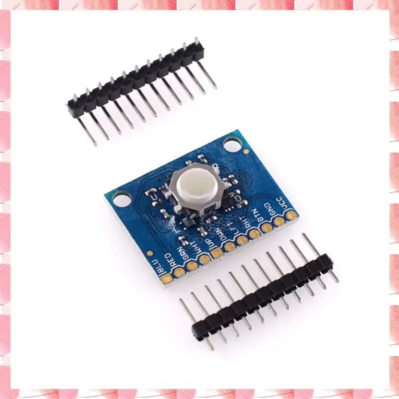 JAJA 1Pcs ICSH044A Fünf Schlüssel Navigation Schlüssel Modul 2,5 V-5,25 V Für Blackberry Trackball Breakout Board Modul