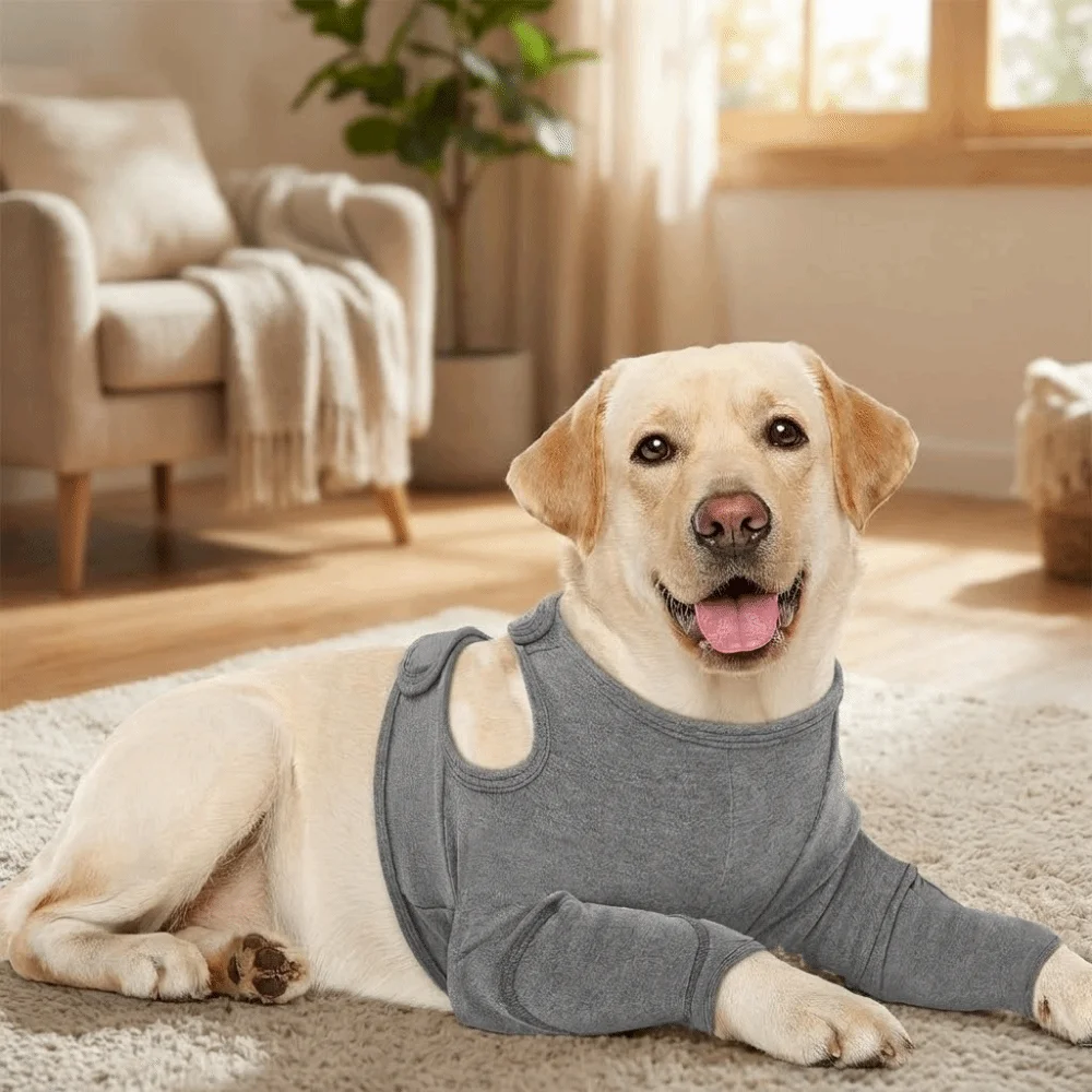 

Breathable Dog Leg Sleeve Professional Long Sleeve Anti-lick Sleeve High Elasticity Polyester Dog Elbow Brace