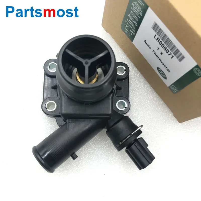 LR006071 3.2L Petrol Coolant Thermostat Housing With Gasket for LAND ROVER Freelander LR2 Volvo S60 V60 XC60 XC70 XC90 31355151