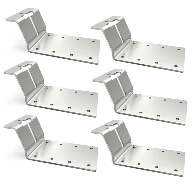 6-Piece T-Post Bracket, Target Hanger, Fence Bracket for T-Post