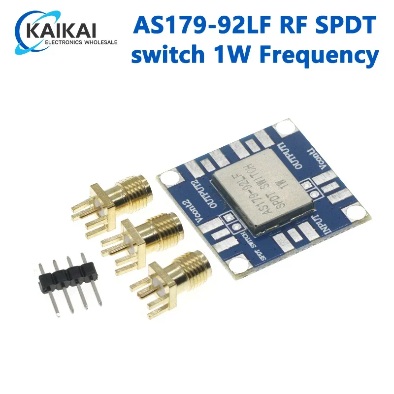 AS179-92LF RF SPDT switch 1W Frequency ( 300KHZ-3GHZ ) FOR Amplifier Ham Radio AS179 RF Switch