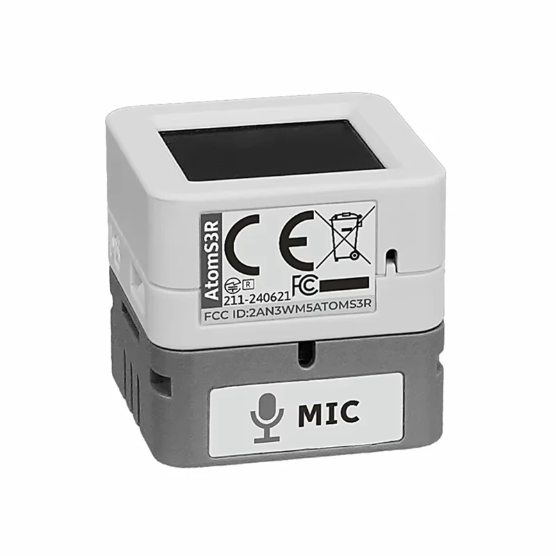 رائعة-لـ M5stack Atoms3r Al Chatbot Kit Atoms3r مع مجموعة قاعدة ECHO الذرية فلاش 8 ميجابايت وذاكرة وصول عشوائي 8 ميجابايت PSRAM