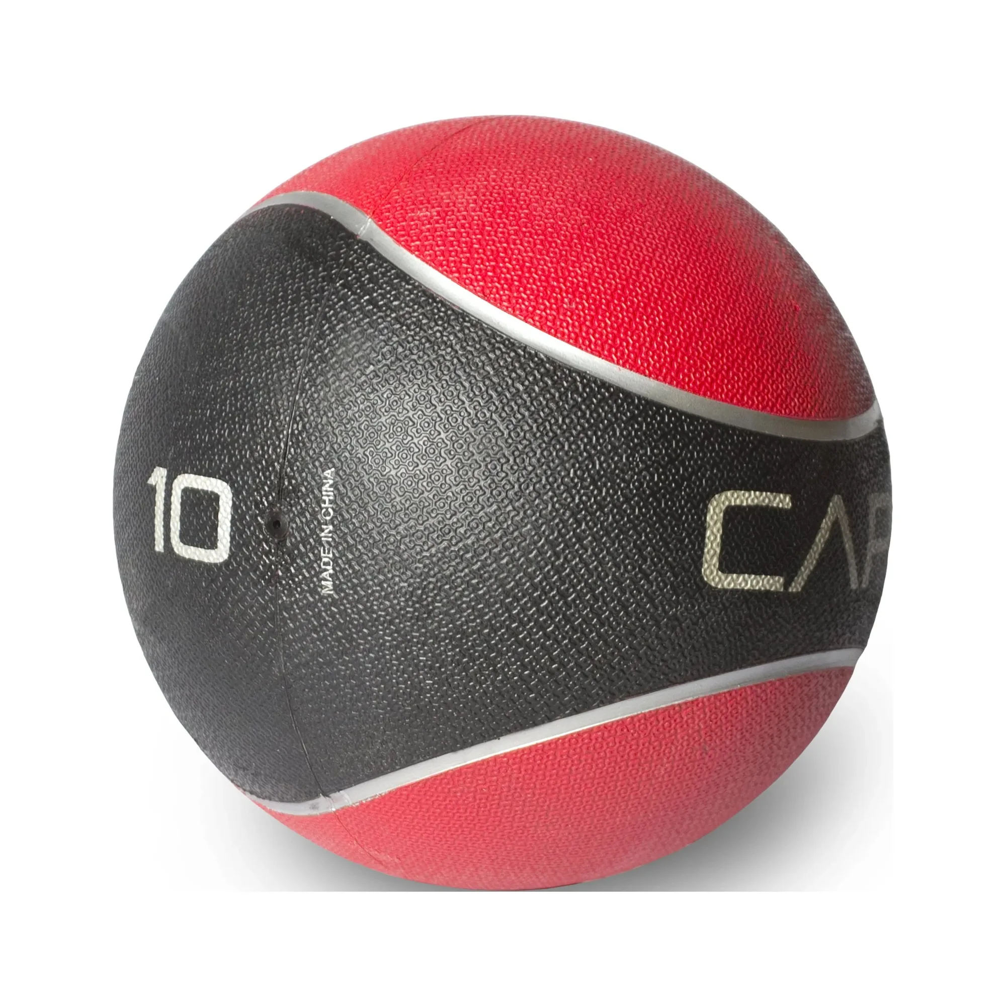 كرة تمرين مطاطية من باربل، 10 رطل، تستخدم على نطاق واسع في صالات الصالات الرياضية ومرافق التدريب للتدريب الأساسي الفعال