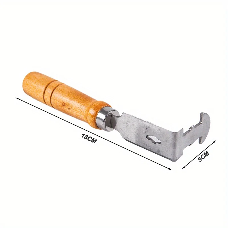 1 PC Bee Hive Tool Stainless Steel Scraper for Beekeeper Take Honey Knife Frame Lifter J Shape Hook Beekeeping Equipment