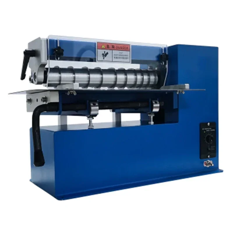 Macchina da taglio con regolazione della velocità elettrica 220v Comoda macchina da taglio con striscia di bordo in gomma con spacco per cintura in pelle con strass