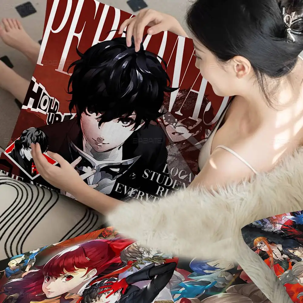 

Classic RPG Game P-Persona Lucky Dragon Pillow Cover Sofa Cushion Cover Home Room Decoration Children Gift