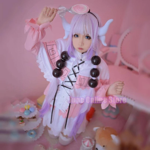 Offers Kanna Kamui Kobayashi Dragon Maid Full Cosplay Costume