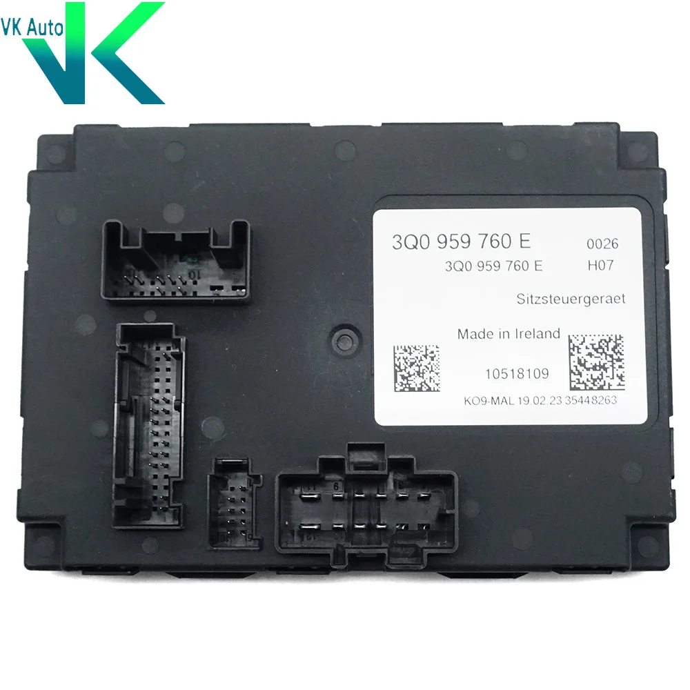 For Volkswagen 3Q0959760E For VW Passat B8 Arteon Power Seat Control Module 3Q0 959 760 E