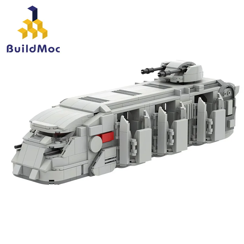 

MOC-38045 Классическая креативная серия Imperial Troop Carrier Сборка строительных блоков Развивающие игрушки C4621 Кирпичи для детей