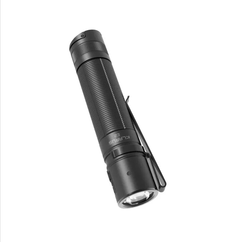 E2 LED Flashlight Original XHP35 HI With 18650 Battery For Camping Flash Light 1600 lumen Rechargeable Tactical Flashlight