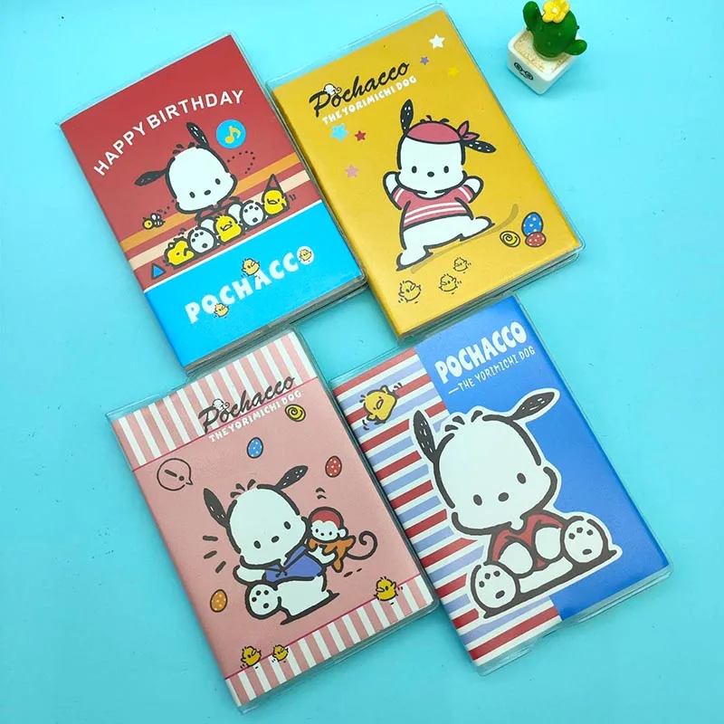 

4pcs/lot Sanrio Pochacco Memo Pad Sticky Note Cartoon Dog N Times Stationery Label Notepad Post Office School Supplies