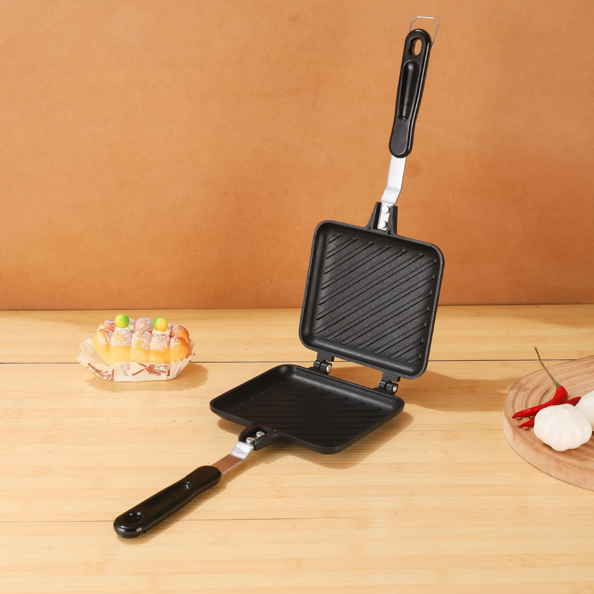 Nowa dwustronna patelnia do ka – Home Cooking Egg Sandwich recenzja i cena