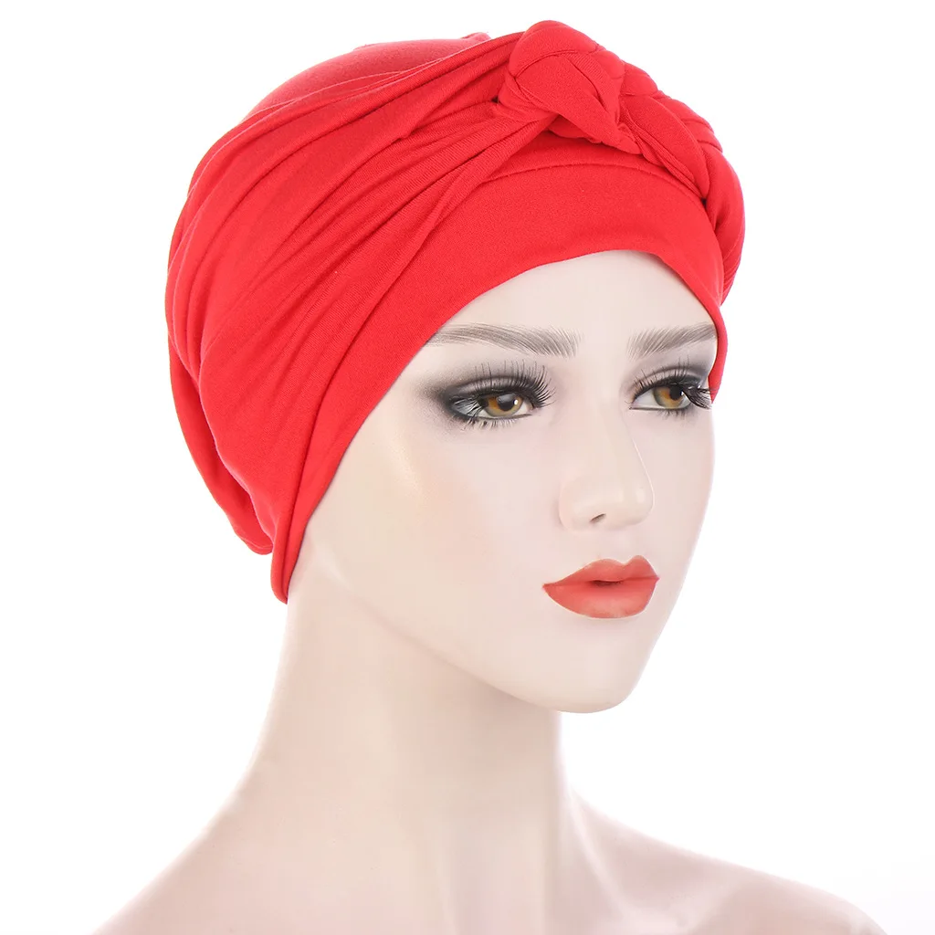 2024 New Spot arabo Side Braid Multi Color Soft Headband Hat cappello a tesa piatta musulmano mediorientale