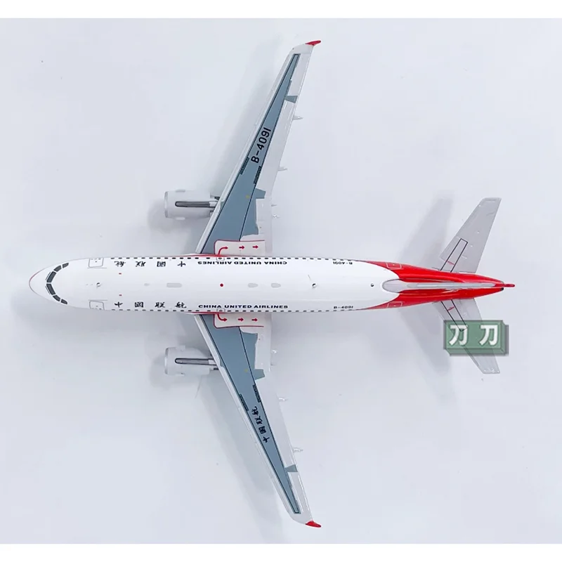 دييكاست 1/400 مقياس الخطوط الجوية الصينية المتحدة A319 الطائرات B-4091 4092 محاكاة نموذج طائرة جمع نموذج حلية