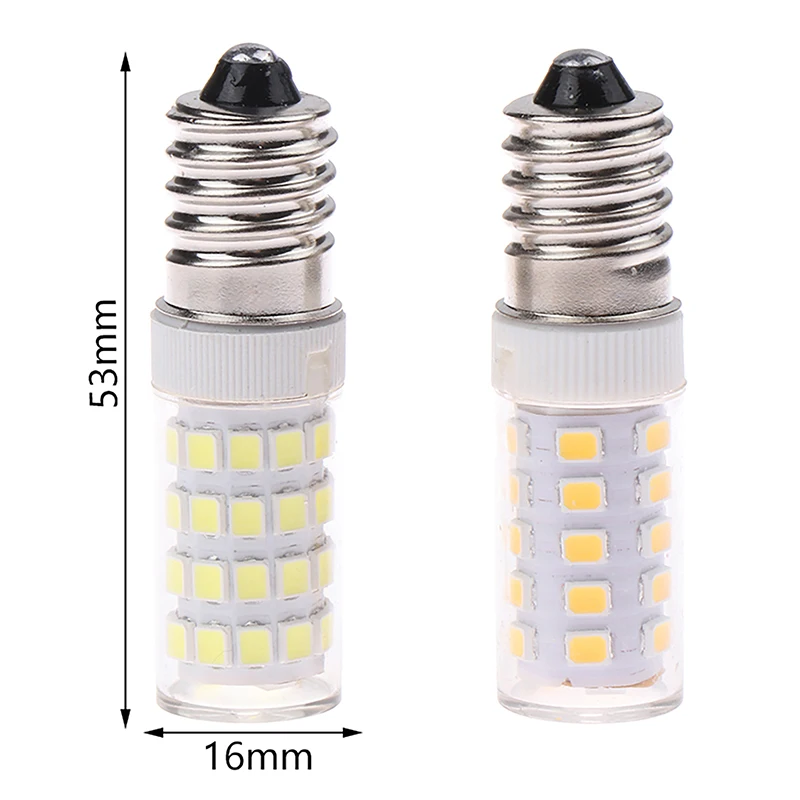 Mini LED Milho Lâmpadas, Lustre Spotlight, Lâmpada Frigorífico, Lâmpadas Domésticas, Inovador e Prático, E14, 5W, 7W, AC 220V