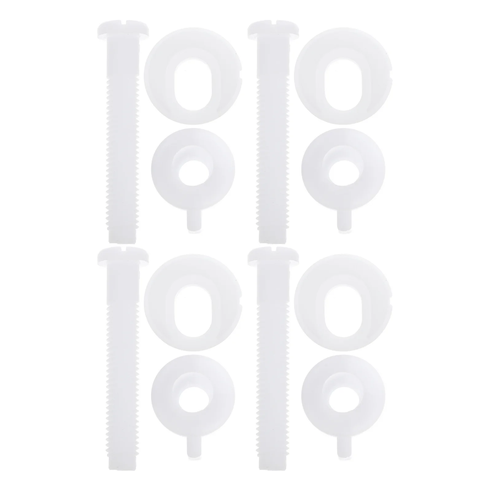 

4Pcs 28Mm Toilet Seat Screw Accessories Universal Fit for Home Hotel Easy Installation Stable and Reliable Toilet Lid Screws