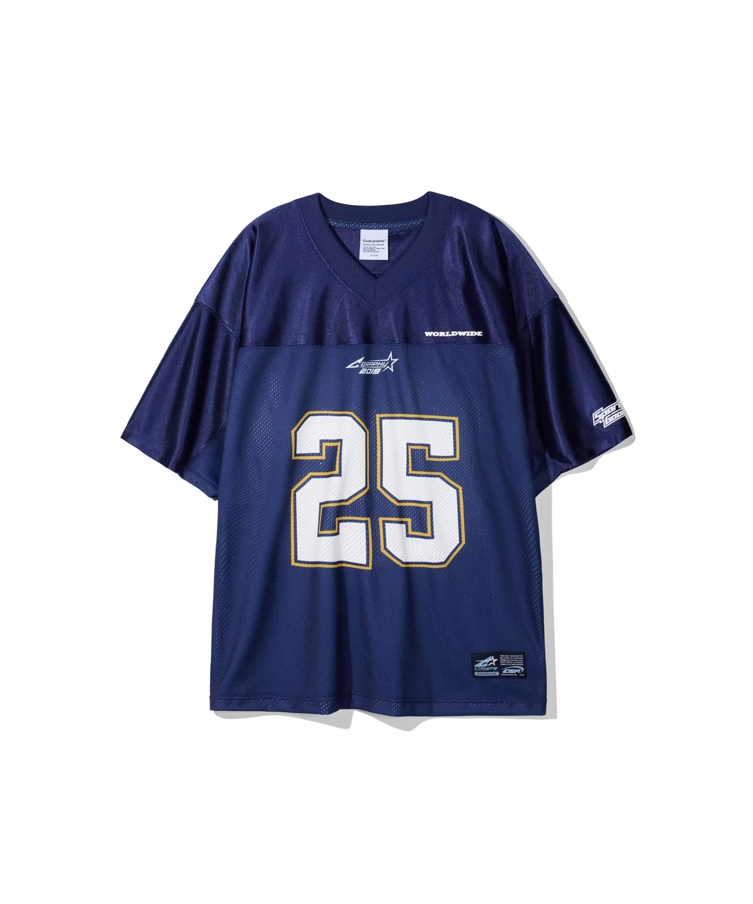 

Y2K T Shirt Breathable Mesh Motorcycle Quick Dry Football Loose Jersey Casual Oversized Streetwear Sports Training Wear Top