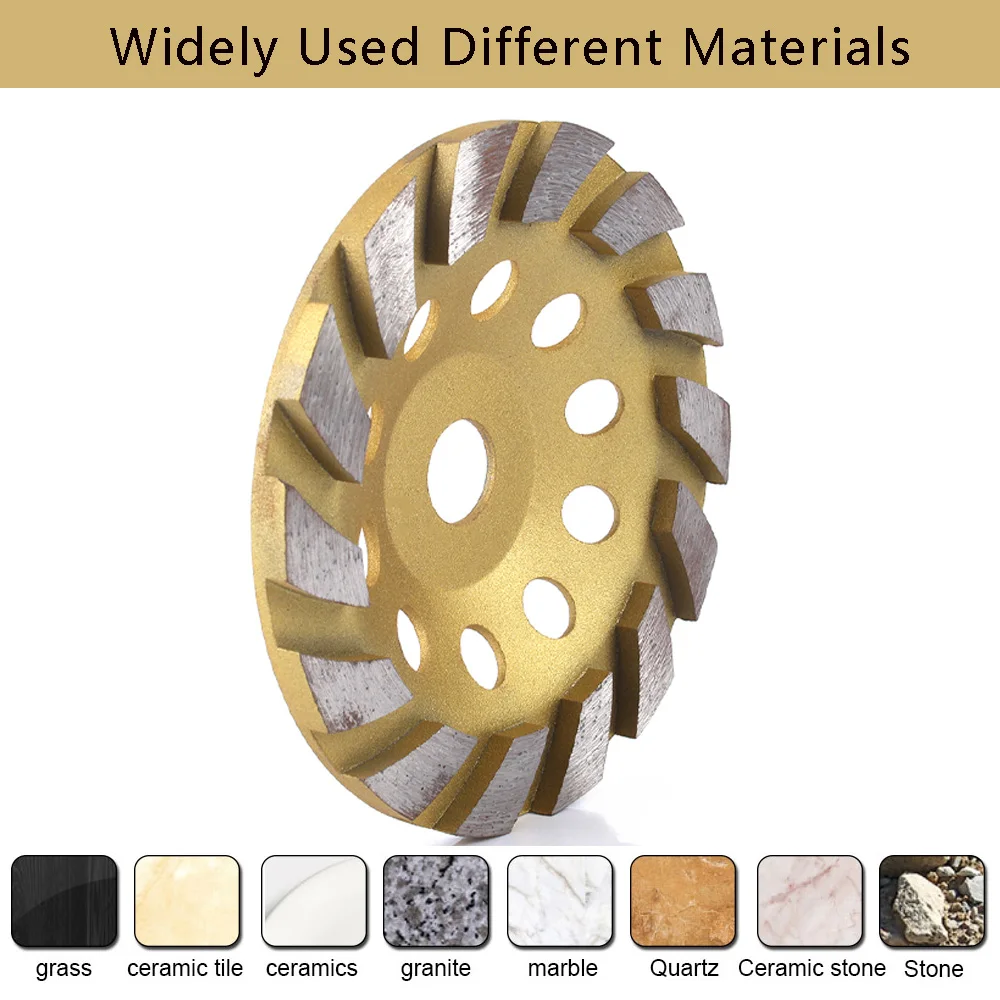 1Pc 125mm Diamond Segment Grinding Wheel Disc 5\