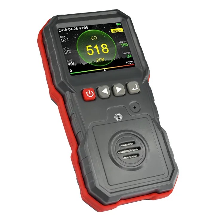 WT8806 Handheld Digital Carbon Monoxide Monitor Alarm CO Meter For Industry Household