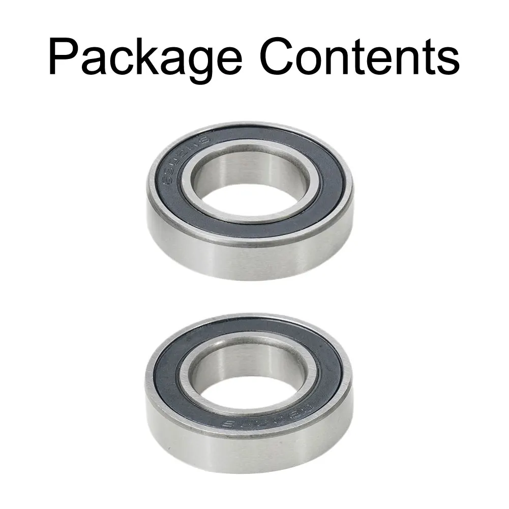 2pcs Bicycle 6902-2RS Bearings15x28x7mm Sealed Cover Thin Wall Deep Groove Ball Bearing Cycling Practical Spare Accessories