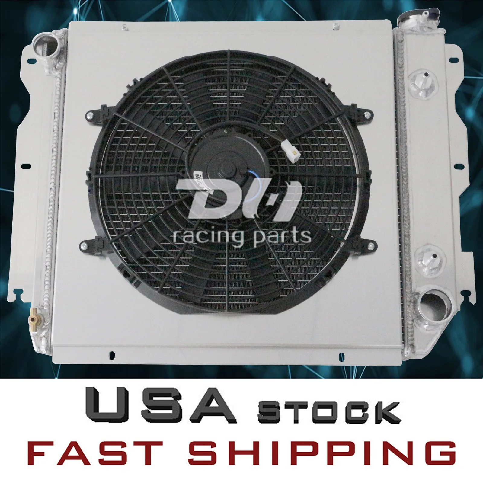 3Row Radiator+Shrou…