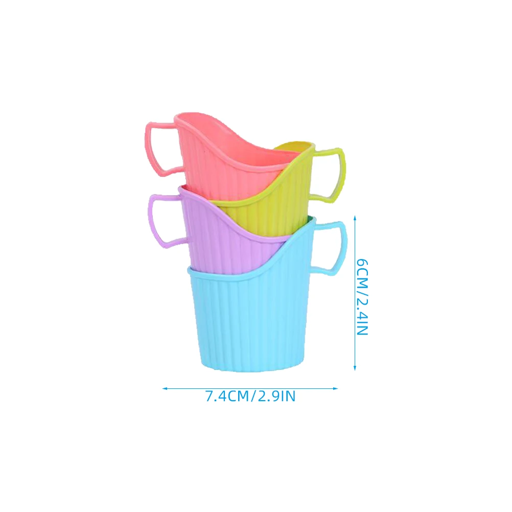 

24Pcs Hand Protector Insulation Cup Cover Anti-Scald Heat Resistant Disposable Paper Cup Holder Convenient Grip for Cups