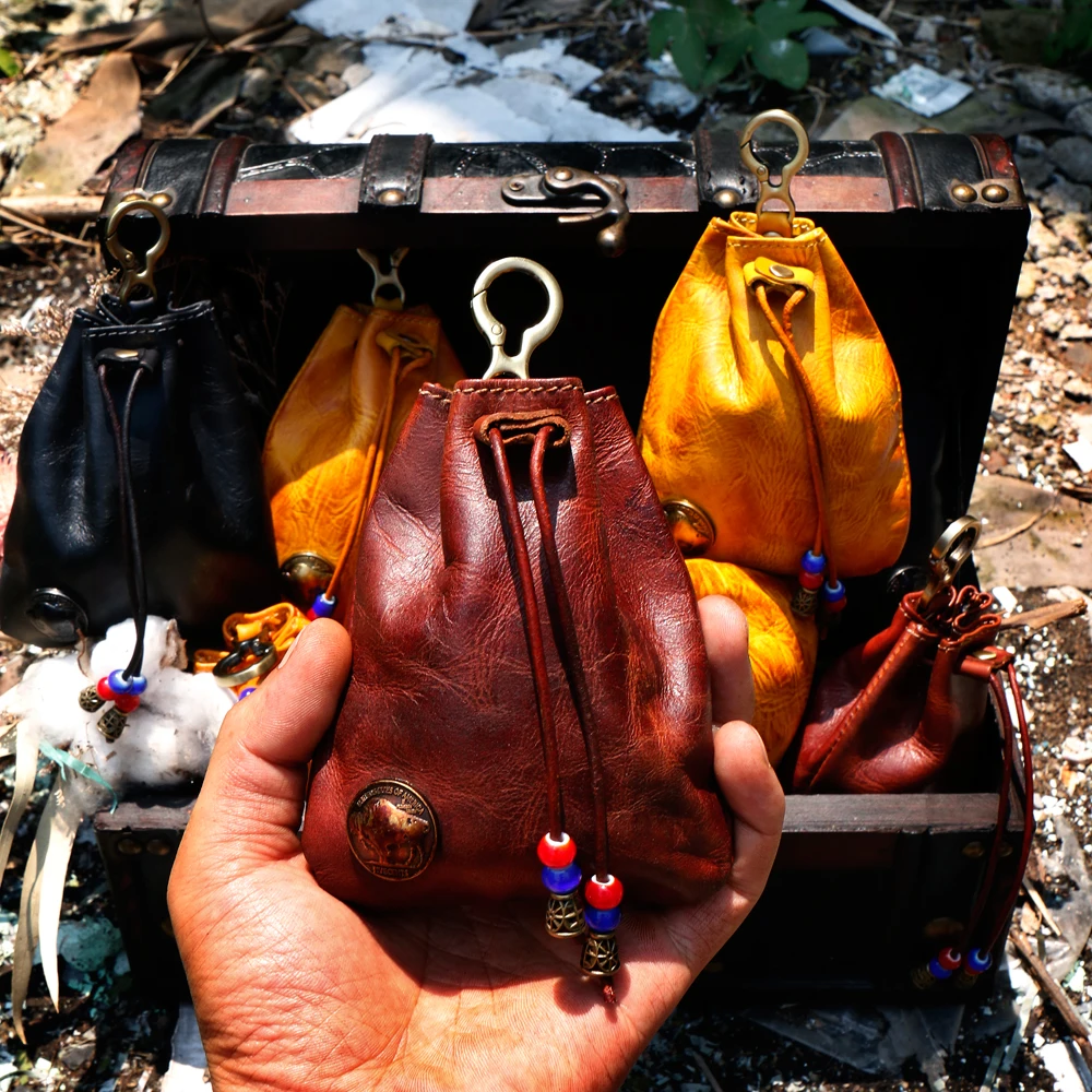 Does it Look Like randpa's Cigarette Holder? Can be Used as a Key Headphone Cover Mini Bag Airbay Full Leather Small Hangin